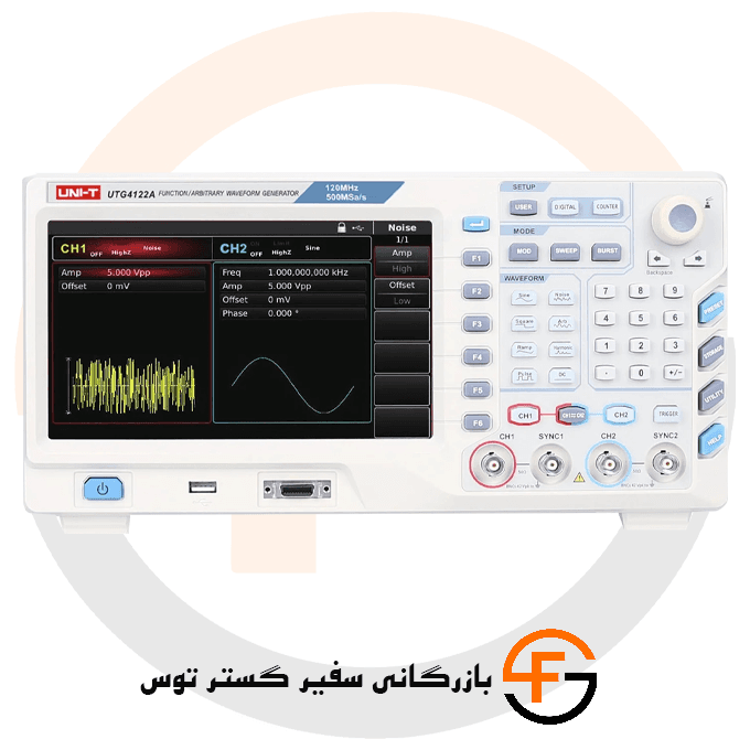 فانکشن ژنراتور یونیتی مدل UNI-T UTG4122A