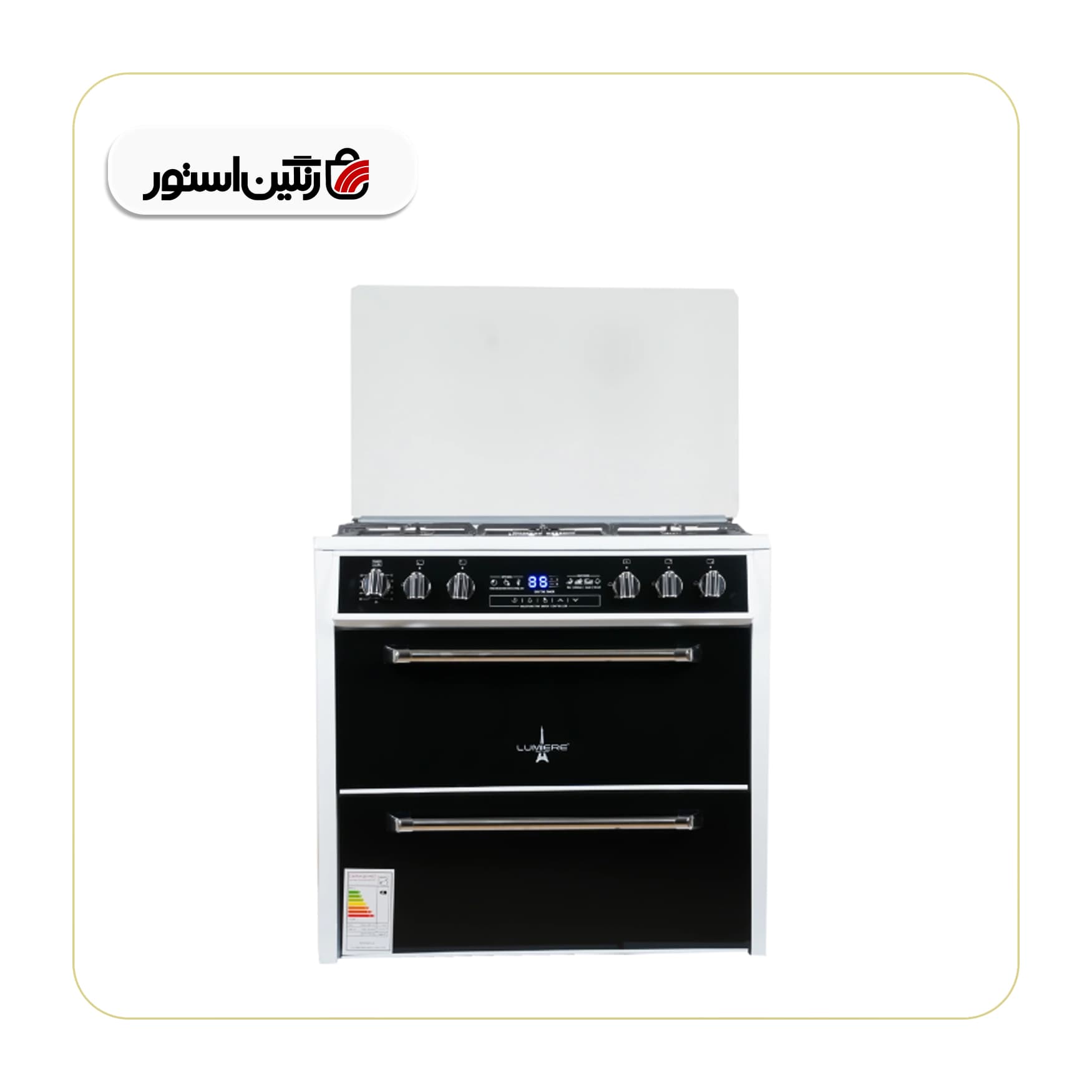 اجاق گاز طرح فر لومیر مدل K21