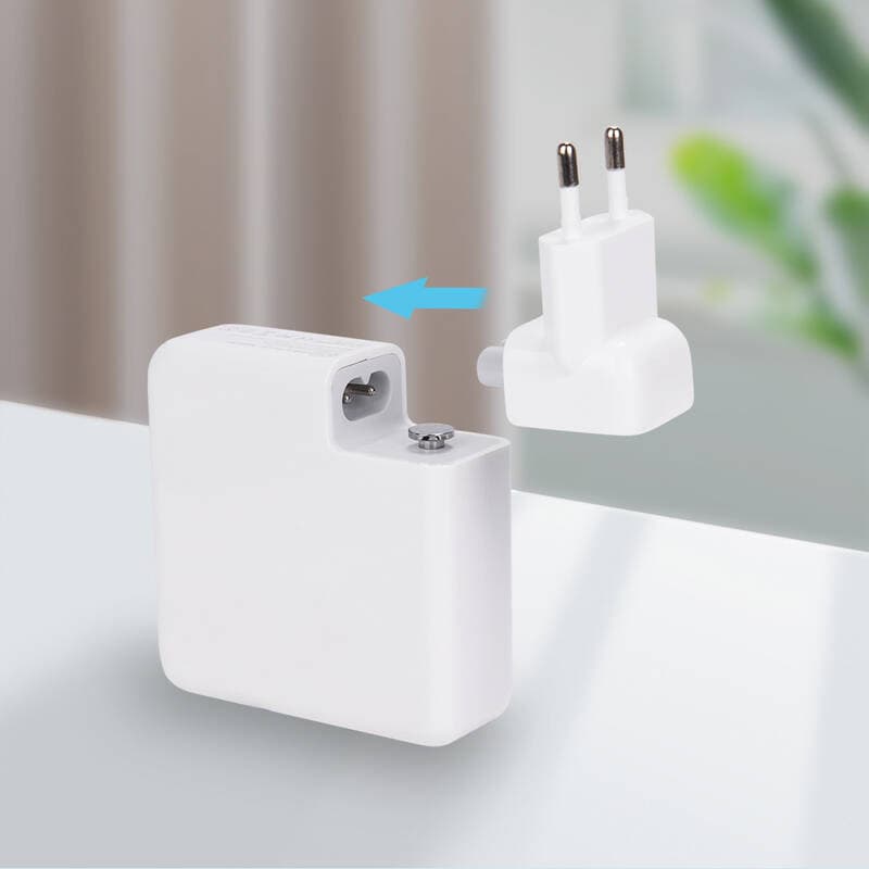 شارژر لپ تاپ 61 وات کوتتسی مدل MB1090-T61W-Uمناسب برای مک بوک به همراه کابل Magsafe 2 — تصویر ۵