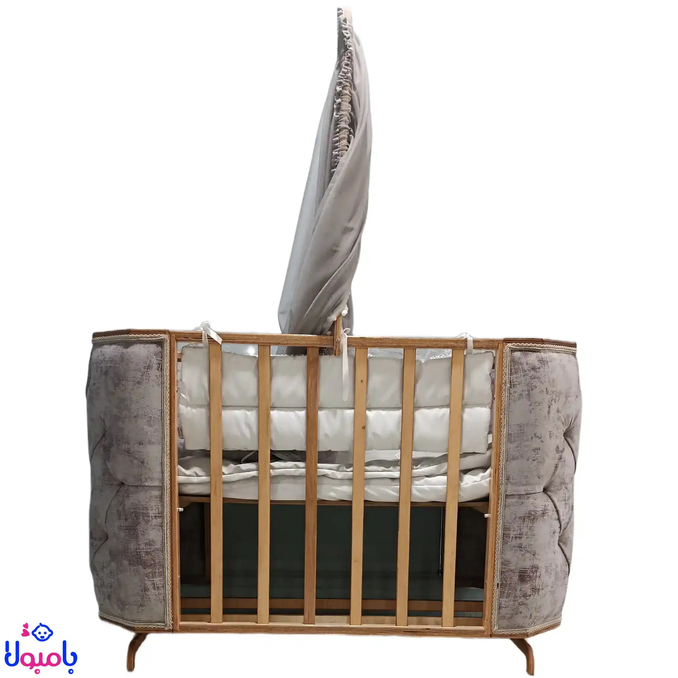تخت و گهواره کودک مدل الیت — تصویر ۶