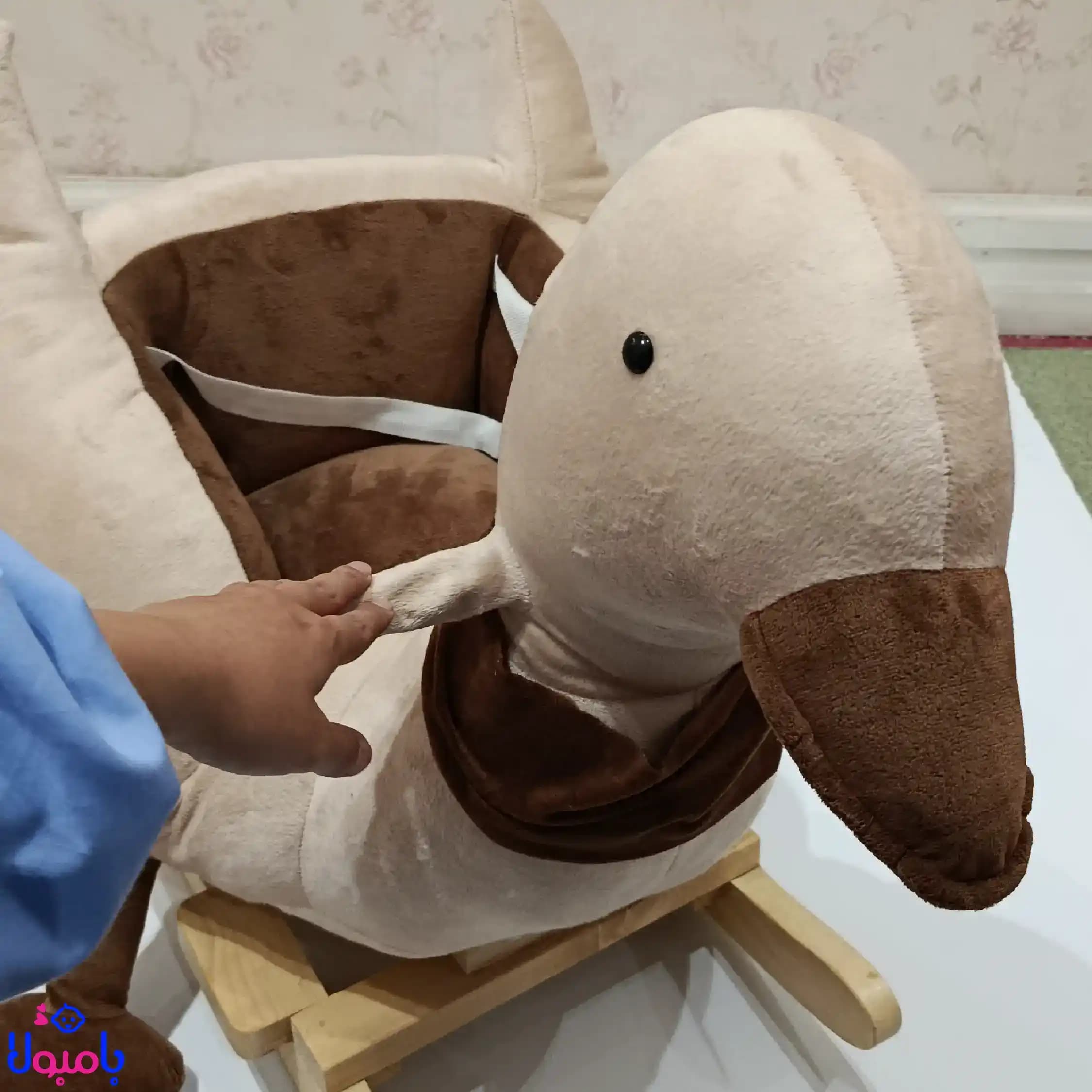 راکر کودک طرح غاز استخوانی — تصویر ۶