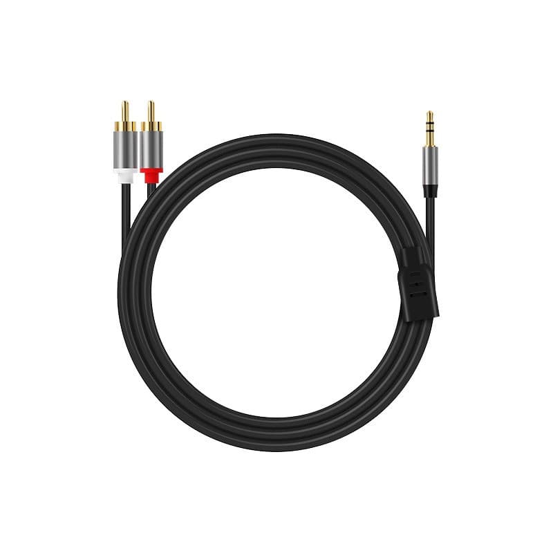کابل تبدیل جک 3.5 میلی متری به دو RCA کوتتسی مدل 76010 طول 2 متر — تصویر ۵