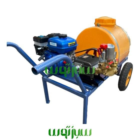 سمپاش فرغونی بنزینی ۱۰۰ لیتری اکسل