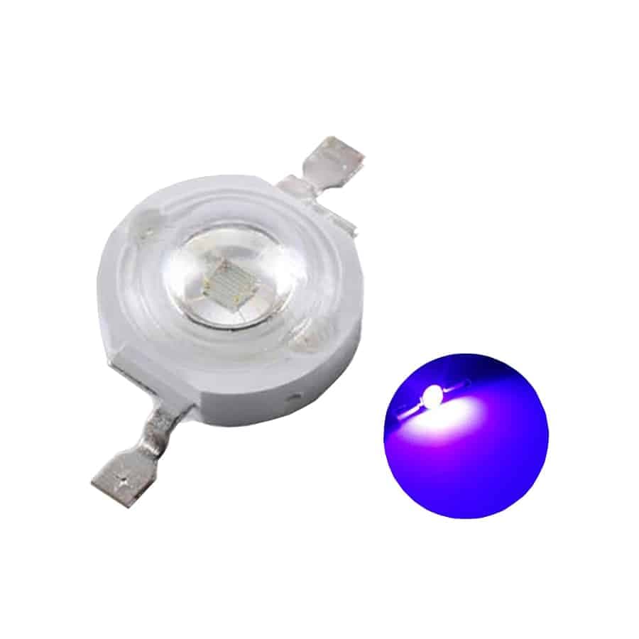 ال ای دی پاور 1 وات فرابنفش UV – بسته 5 تایی