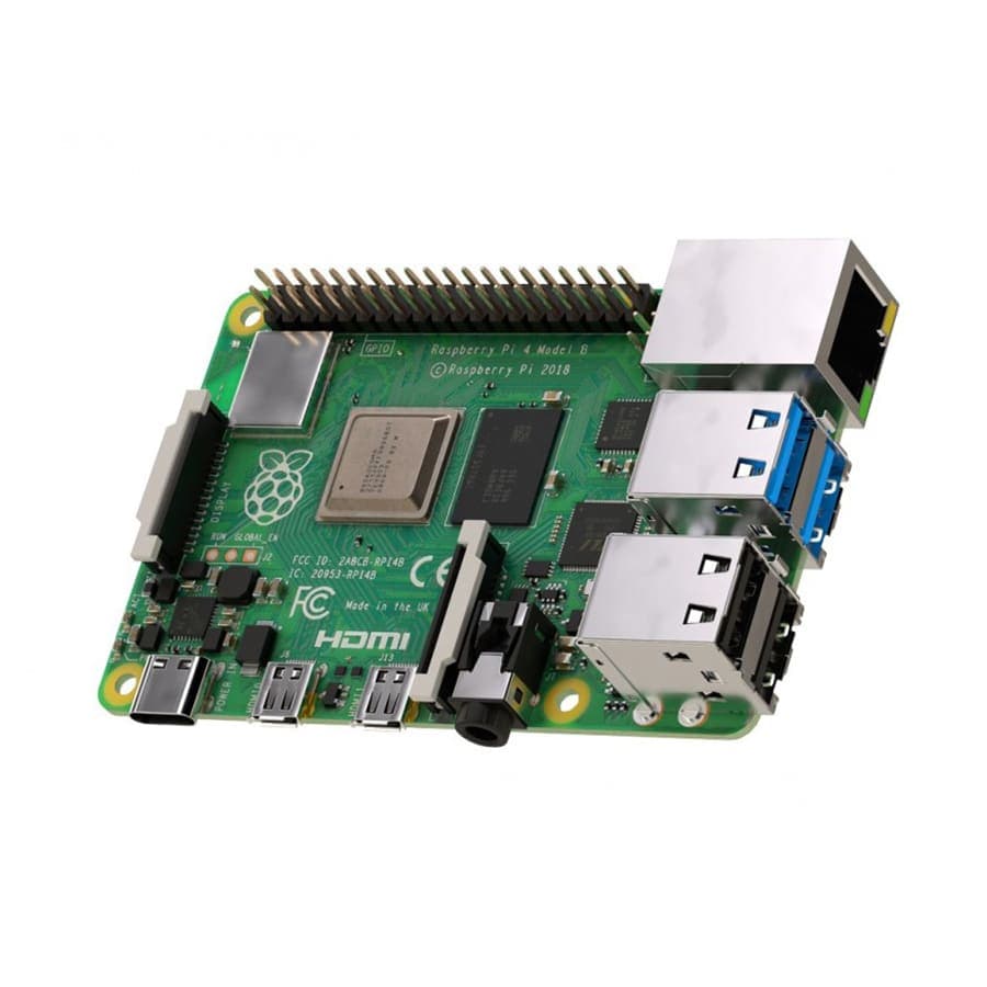 برد رزبری پای Raspberry Pi 4 مدل B رم 1GB تولید انگلستان — تصویر ۳