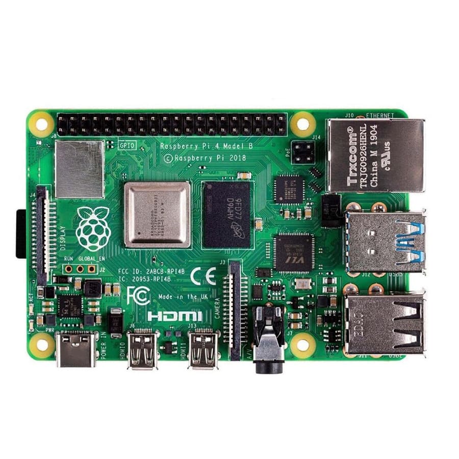 برد رزبری پای Raspberry Pi 4 مدل B رم 1GB تولید انگلستان