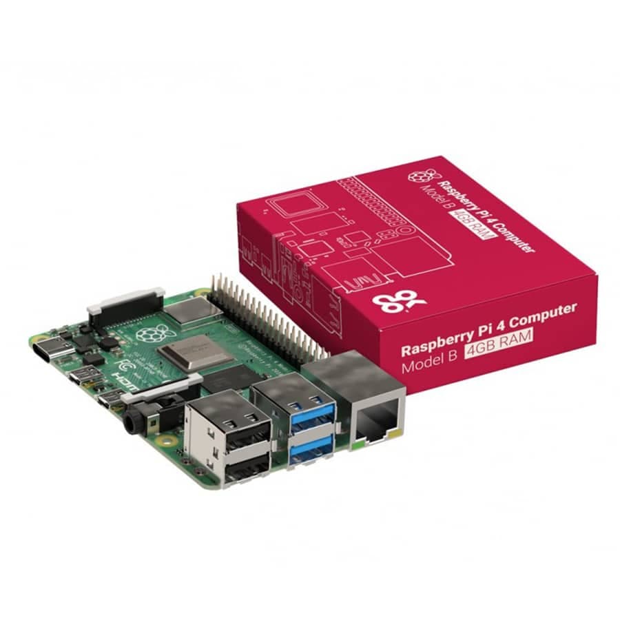 برد رزبری پای Raspberry Pi 4 مدل B رم 4GB تولید انگلستان — تصویر ۱۰