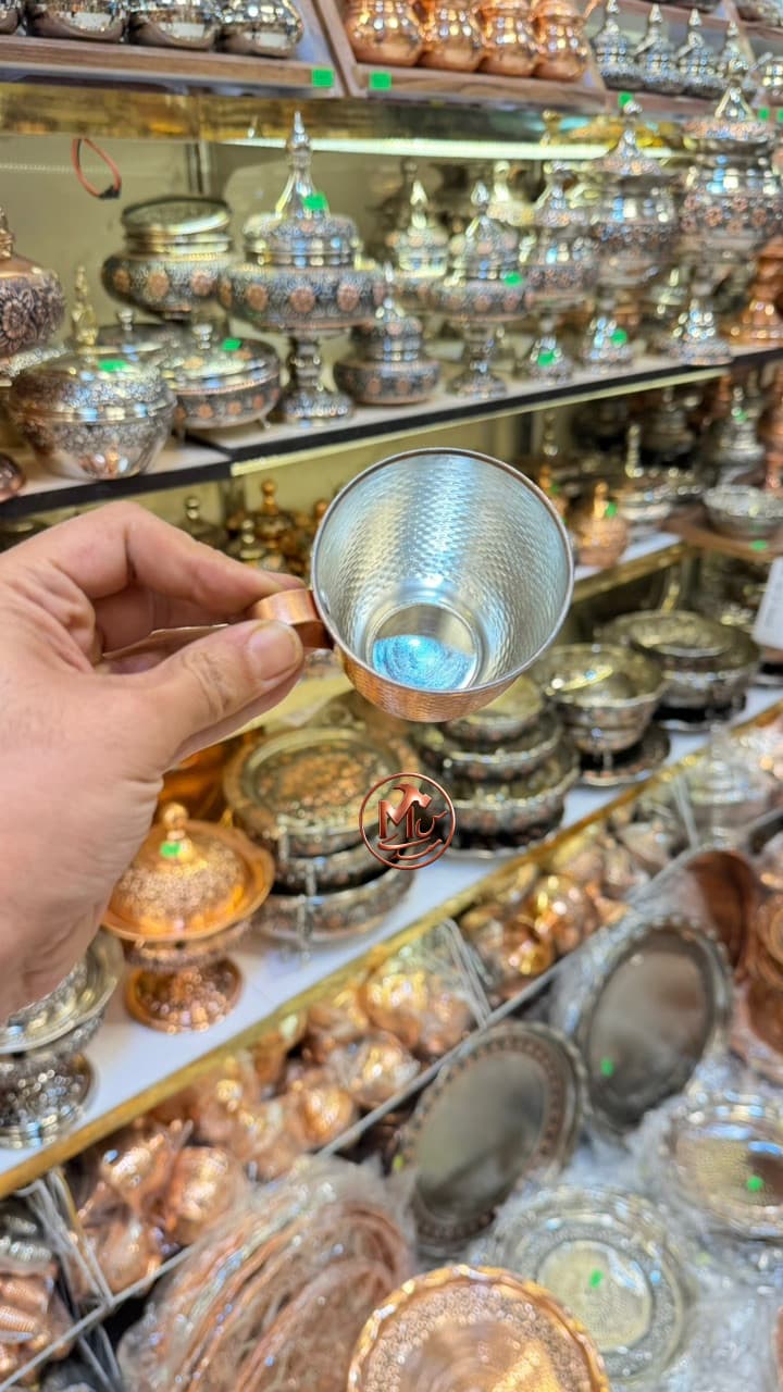 لیوان مسی چکشی — تصویر ۴