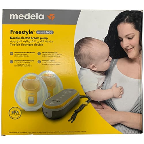 شیر دوش برقی دوقلو medela هندزفری مدل Freestyle