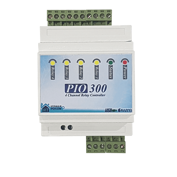 دستگاه ریموت کنترل چهار کانال 433MHz – مدل PIO300 به همراه ریموت — تصویر ۱۱