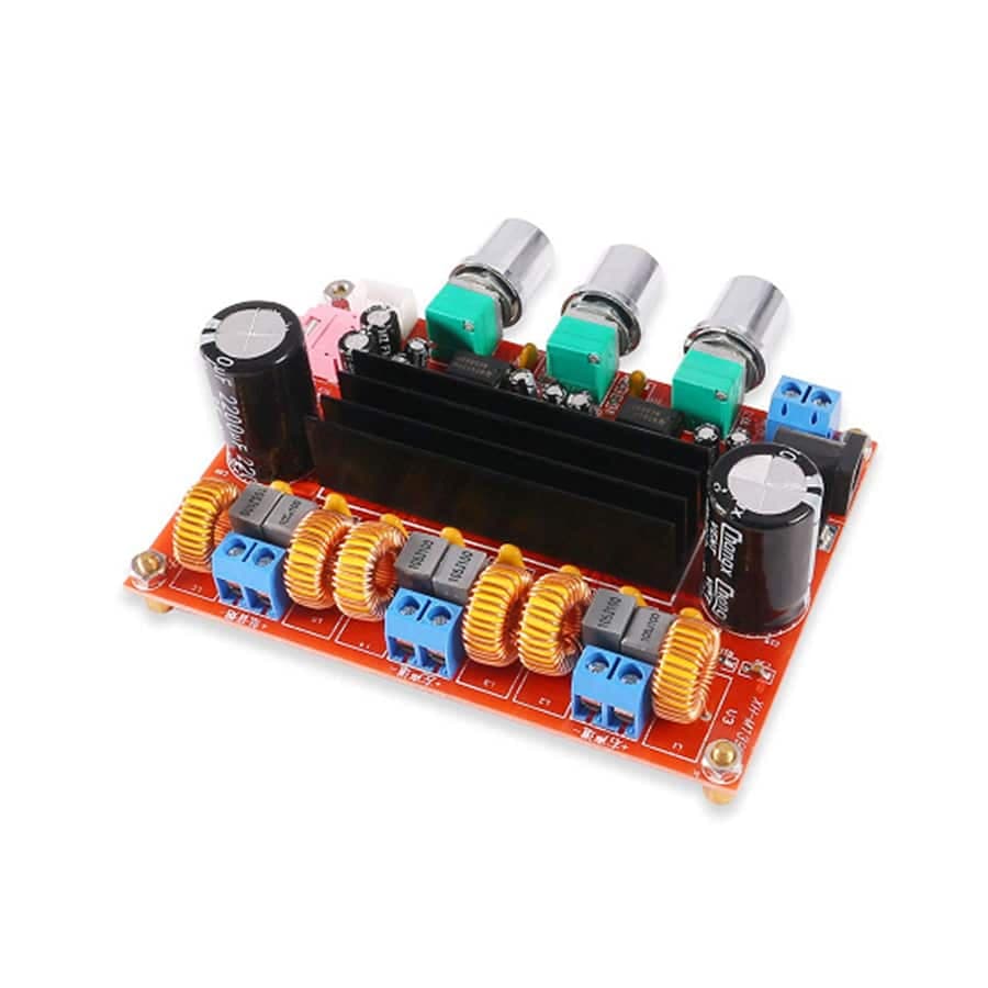 برد آمپلی فایر حرفه ای 2x50W+100W XH-M139