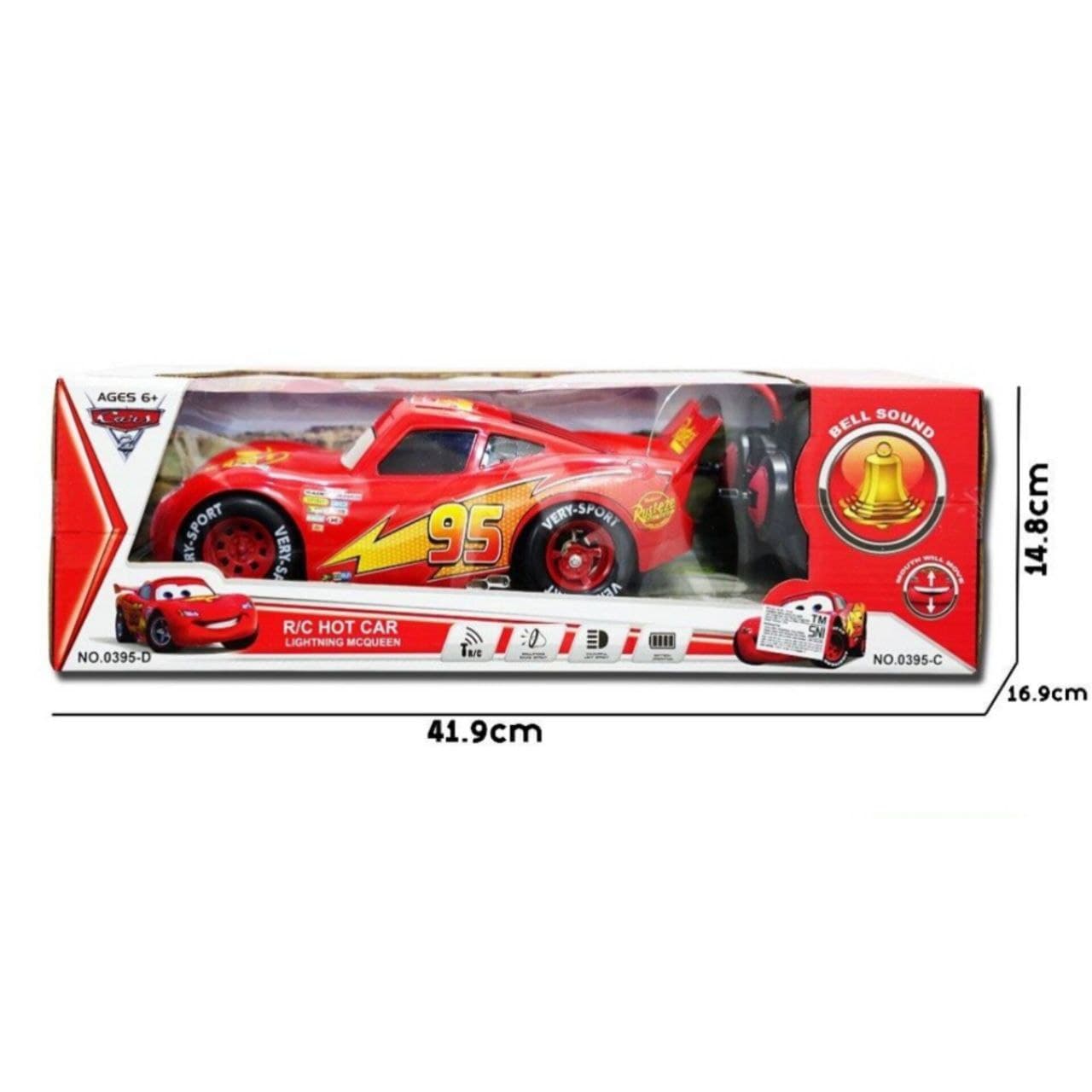 ماشین کنترلی لایتنینگ مک‌کوئین – مدل R/C HOT CAR