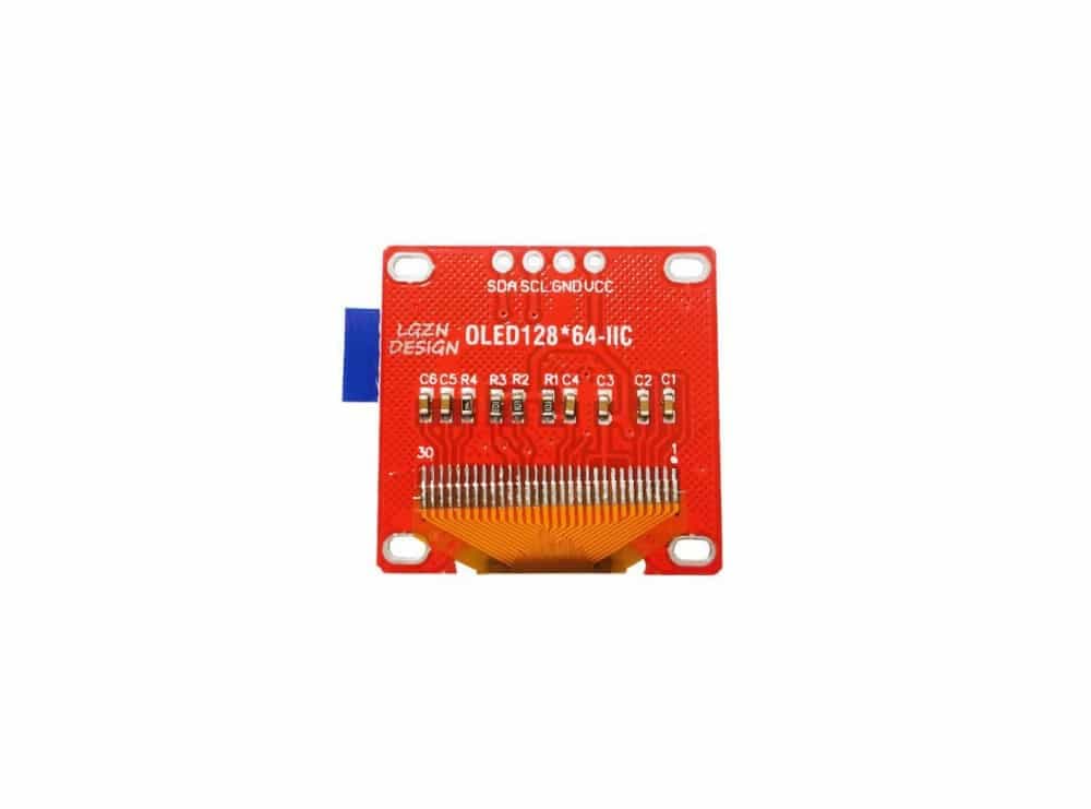 ماژول OLED 0.96 inch I2C دو رنگ زرد-آبی رزولیشن 128×64 — تصویر ۶