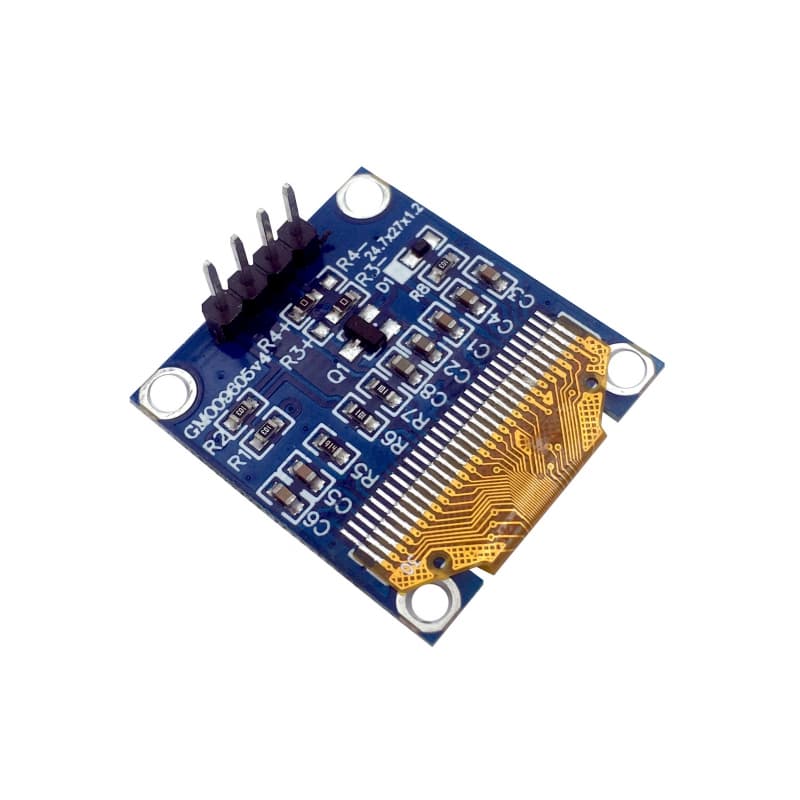 ماژول OLED 0.96 inch I2C دو رنگ زرد-آبی رزولیشن 128×64 — تصویر ۷