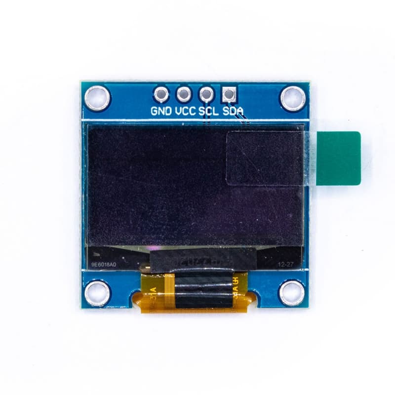 ماژول OLED 0.96 inch I2C دو رنگ زرد-آبی رزولیشن 128×64 — تصویر ۸