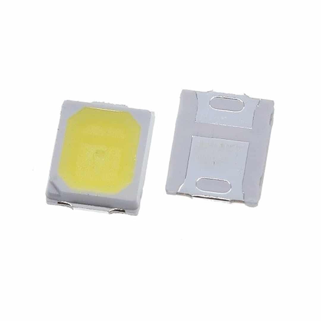 SMD LED پکیج 2835 سفید مهتابی 3V بسته 50 تایی