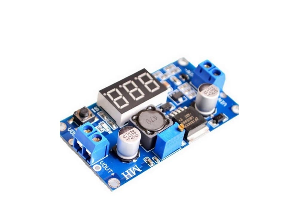 ماژول مبدل DC-DC LM2596 کاهنده خروجی به همراه نمایشگر — تصویر ۵