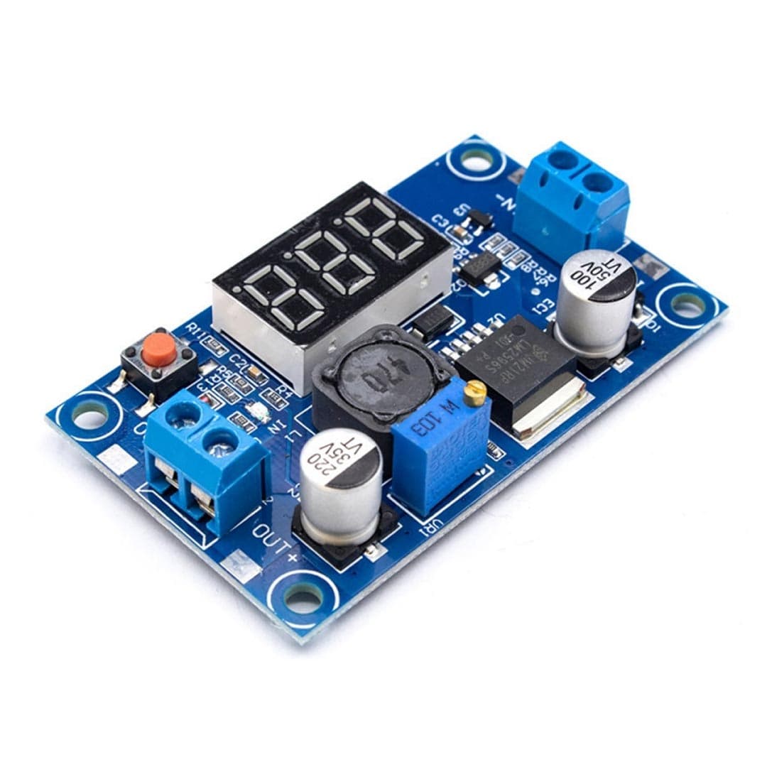 ماژول مبدل DC-DC LM2596 کاهنده خروجی به همراه نمایشگر — تصویر ۳