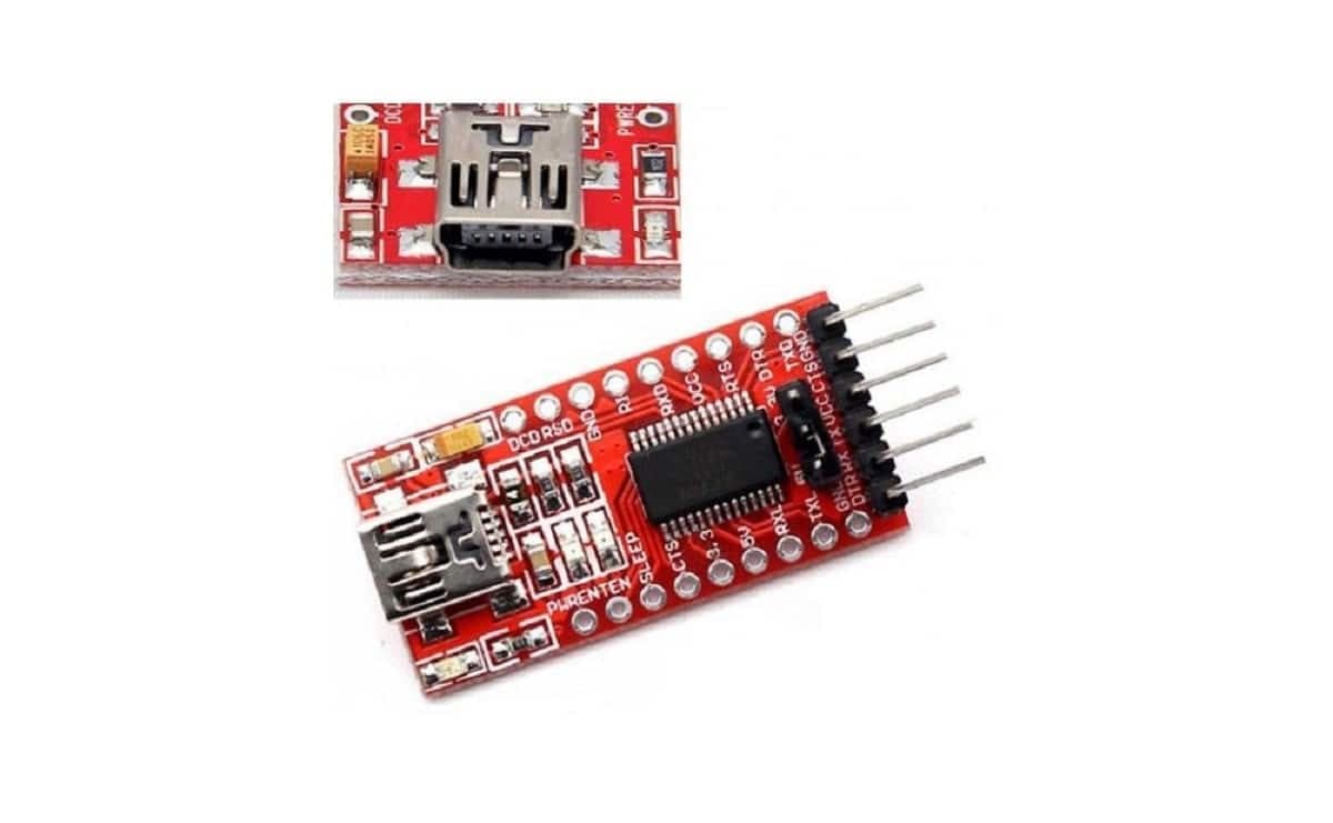 ماژول مبدل USB به سریال FT232 — تصویر ۹