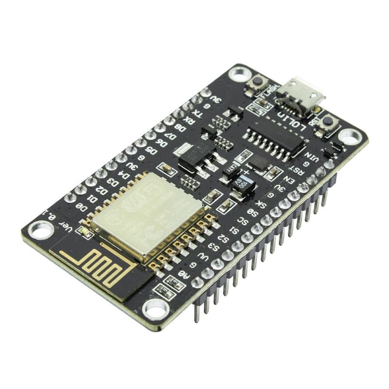 برد توسعه NodeMCU LUA V3دارای هسته وایفای ESP8266 و مبدل CH340G — تصویر ۵
