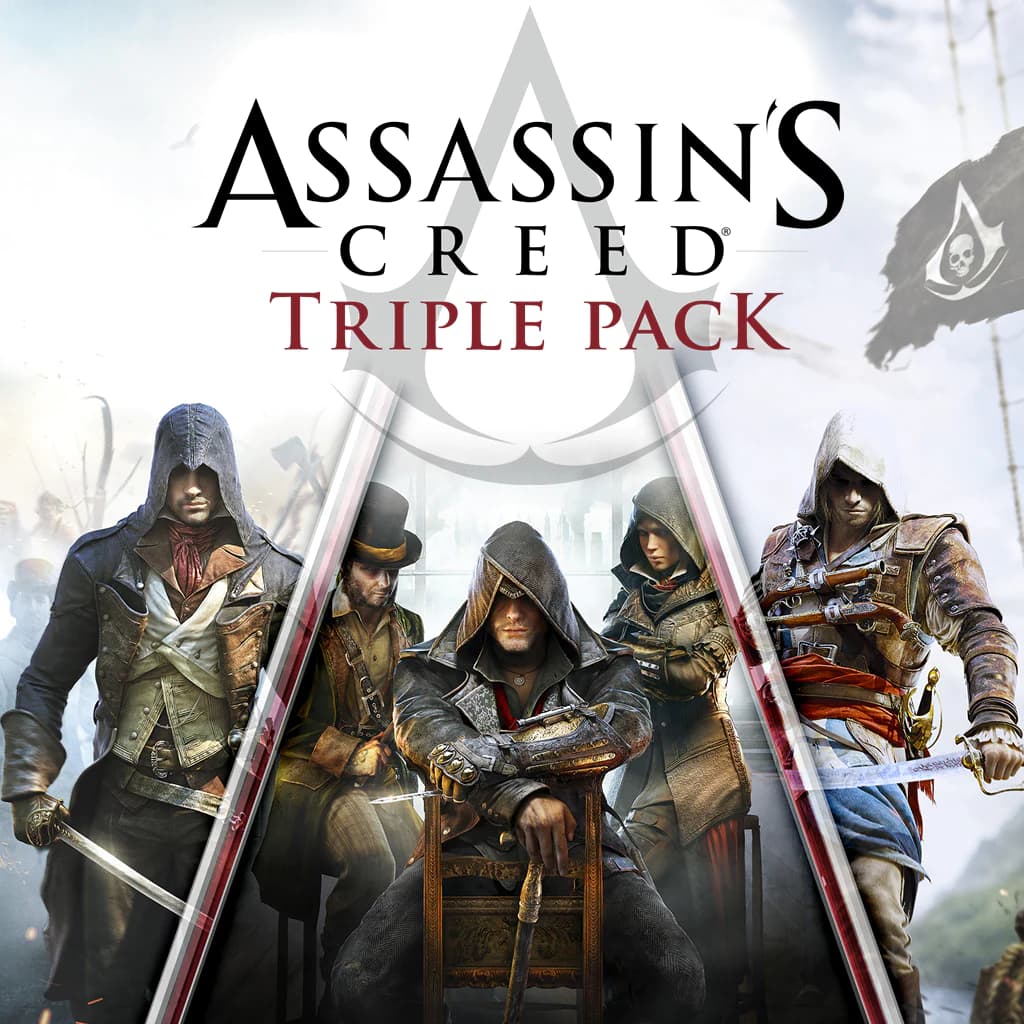 Assassin’s Creed Triple Pack: Black Flag, Unity, Syndicate