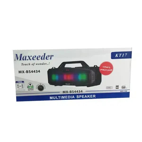 اسپیکر بلوتوثی قابل حمل مکسیدر مدل KT17 — تصویر ۴