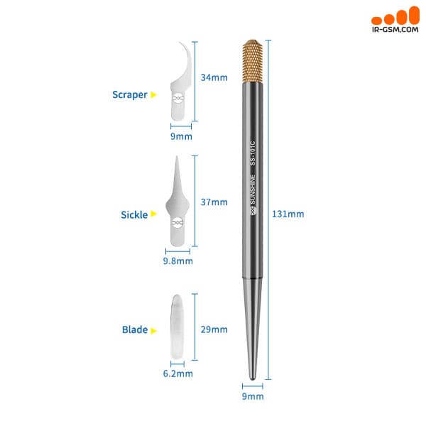 ست تیغ تعویض آیسی سانشاین SUNSHINE SS-101C — تصویر ۲