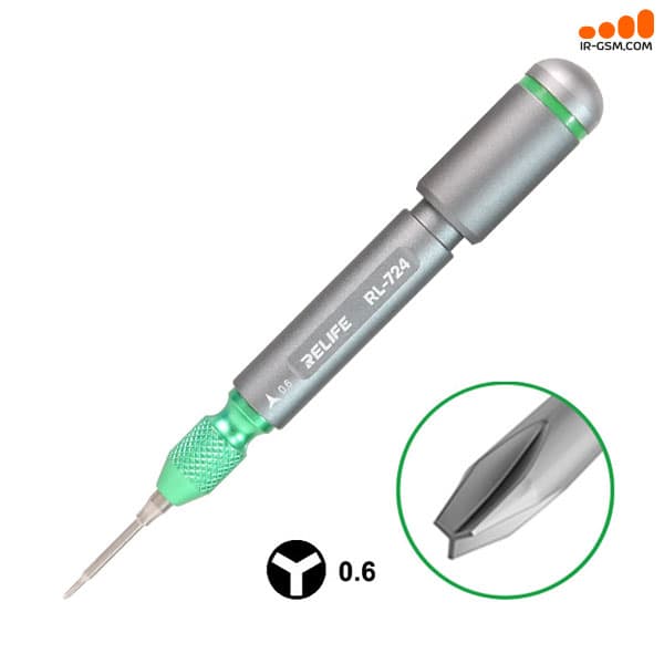 پیچ گوشتی سه پر ریلایف RELIFE RL-724 0.6
