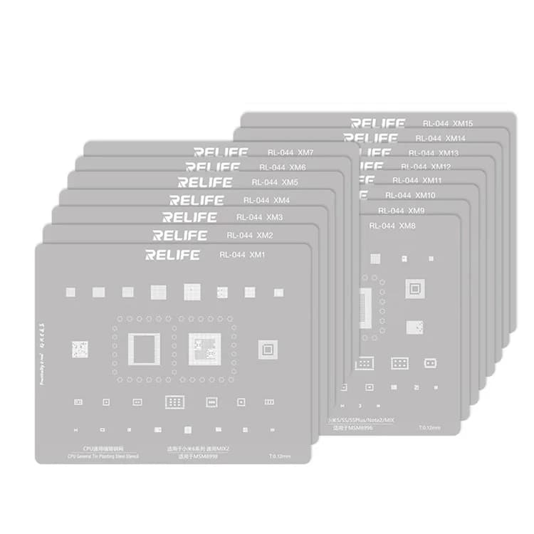 شابلون سری شیائومی XM1 تا XM15 ریلایف RL-044