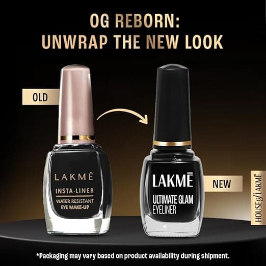 خط چشم Lakmé Ultimate Glam – مشکی مات ۹ میلی‌لیتر — تصویر ۵