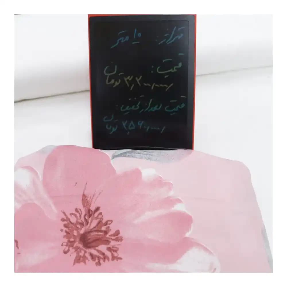 پارچه ملحفه طرح گل آبرنگی تخفیف دار — تصویر ۱۱