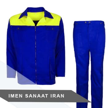لباس کار کجراه ۱۰۰ درصد پنبه
