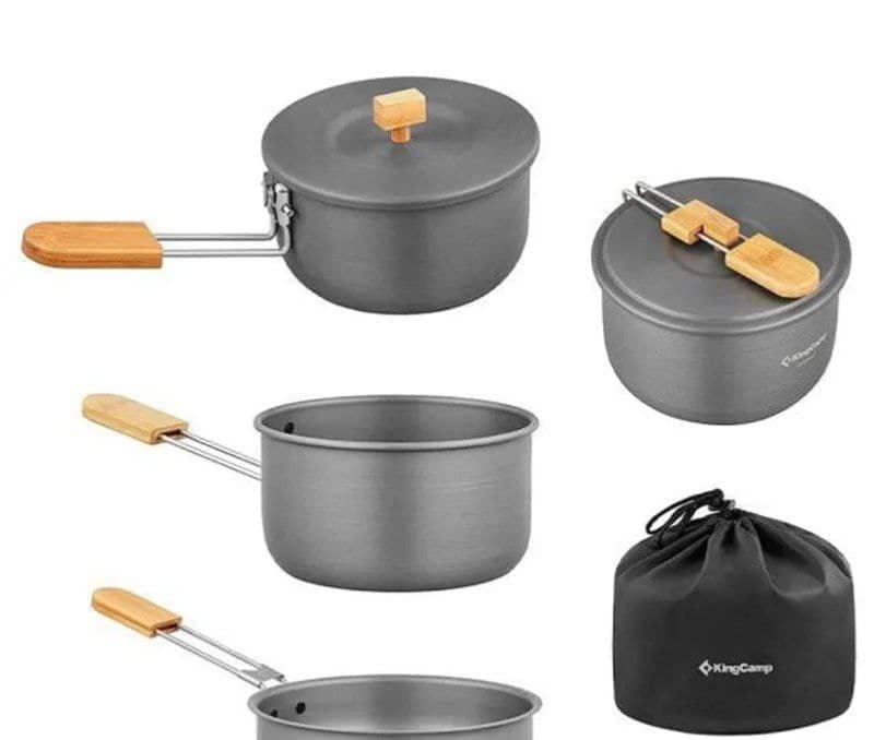 ست قابلمه کینگ کمپ KingCamp مدل KA2126_MEDIUMGREY کد(13) — تصویر ۱۲