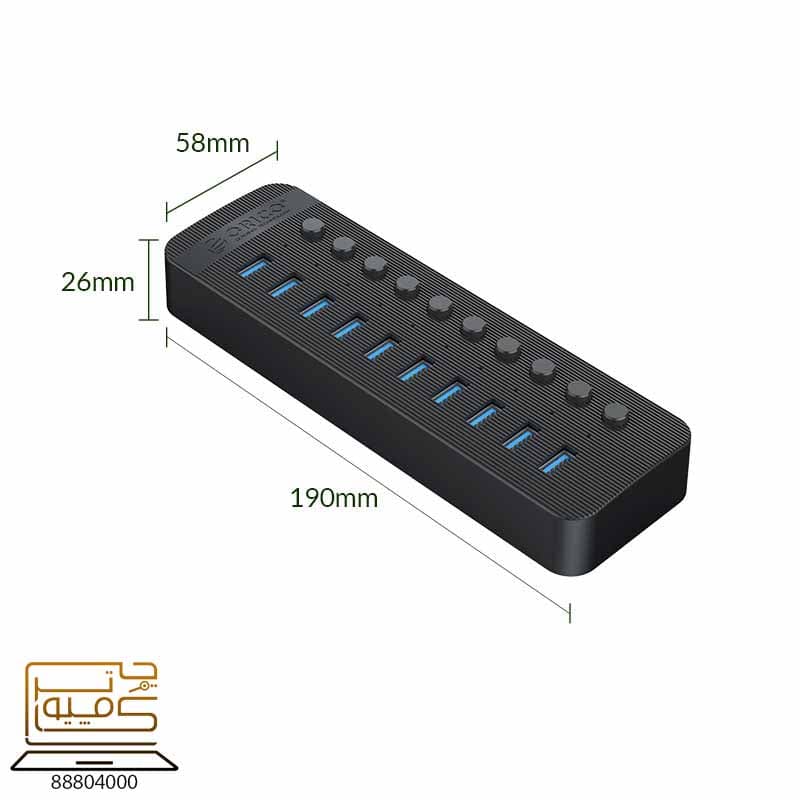 هاب اوریکو HUB ORICO 10PORT CT2U3-10AB — تصویر ۵