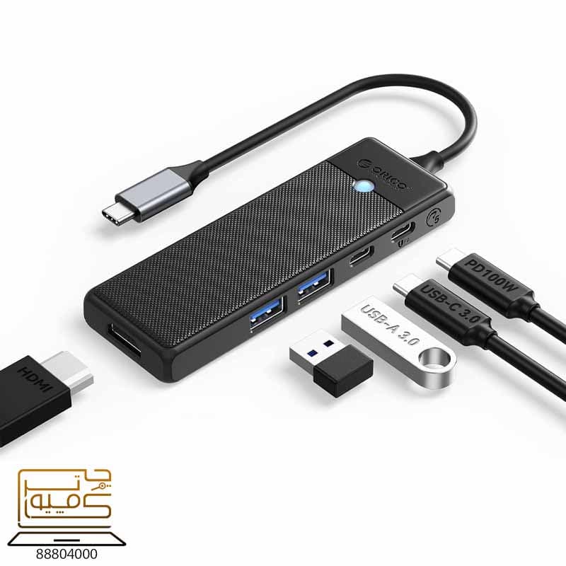 هاب اوریکو HUB ORICO TYPE-C PWD-5P