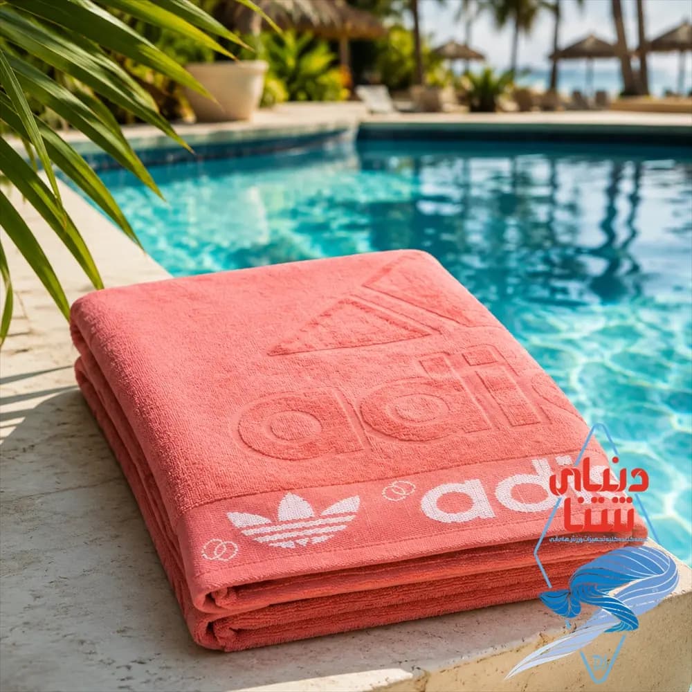 حوله استخری adidas ابعاد 70*120 کد 4443 — تصویر ۷