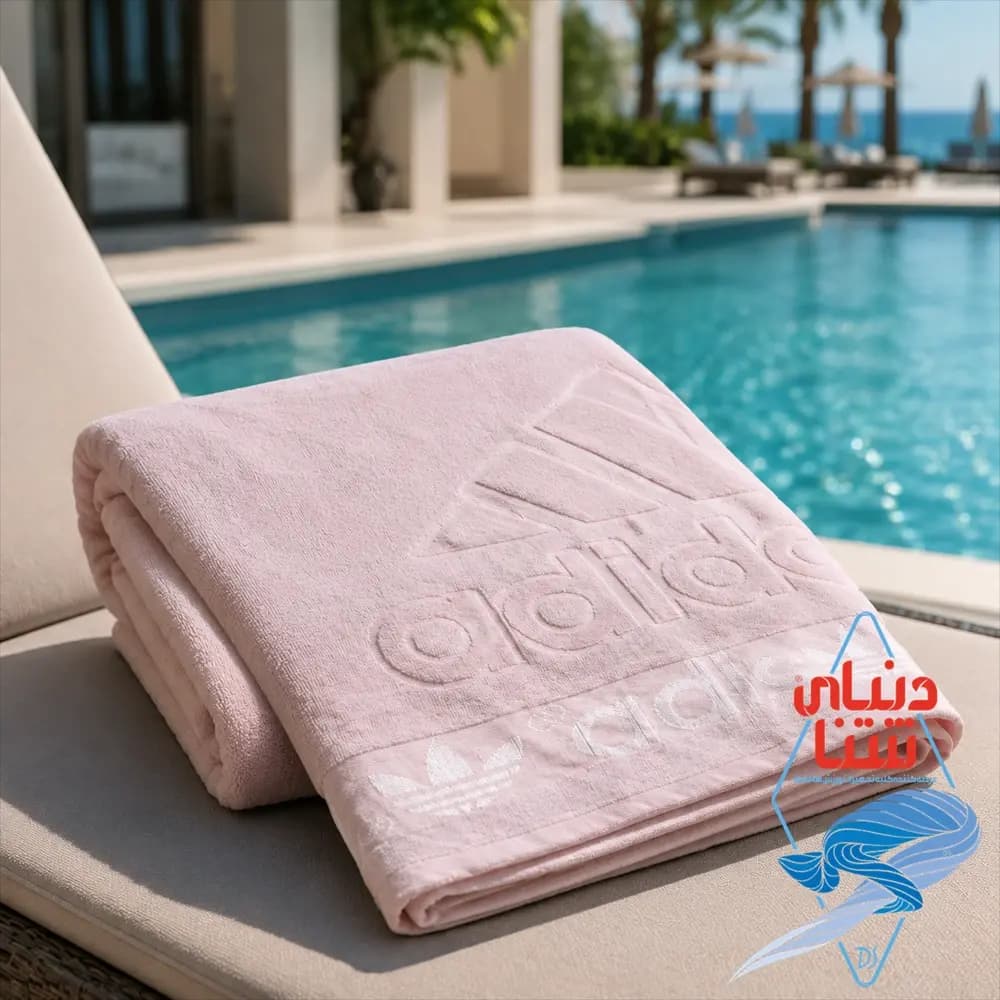 حوله استخری adidas ابعاد 70*120 کد 4443 — تصویر ۸