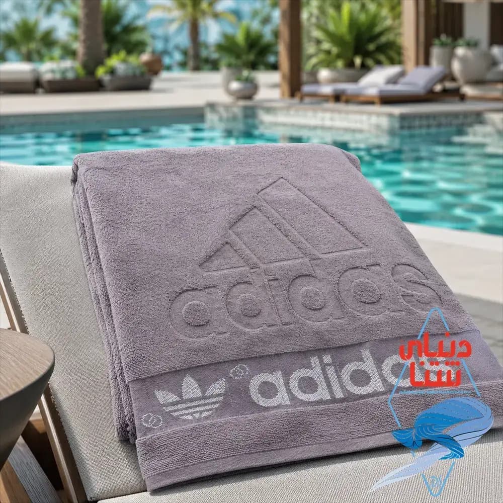 حوله استخری adidas ابعاد 70*120 کد 4443 — تصویر ۶