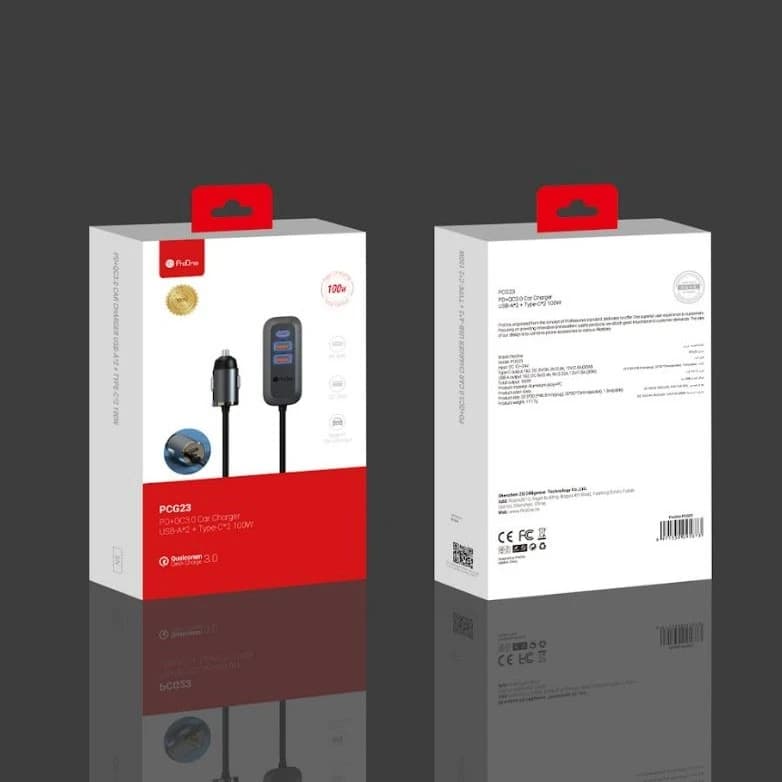 شارژر فندکی 100 وات پرووان مدل PCG23 — تصویر ۱۱