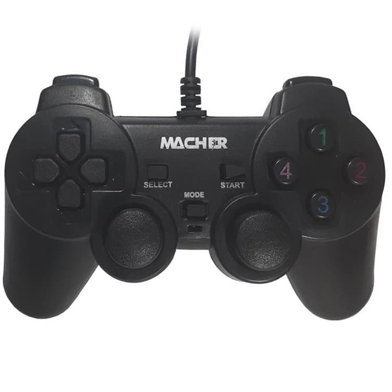 دسته بازی تک شوکدار مچر MR-54 PS1/PS2 — تصویر ۳