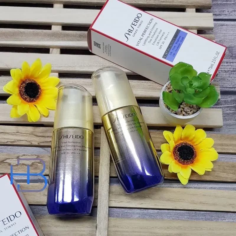 امولسیون سفت کننده و ضد چروک ویتال پرفکشن شیسیدو Spf 30 — تصویر ۱۱