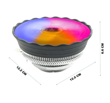 فن سی پی یو RGB SNOWMAN M-120 — تصویر ۸
