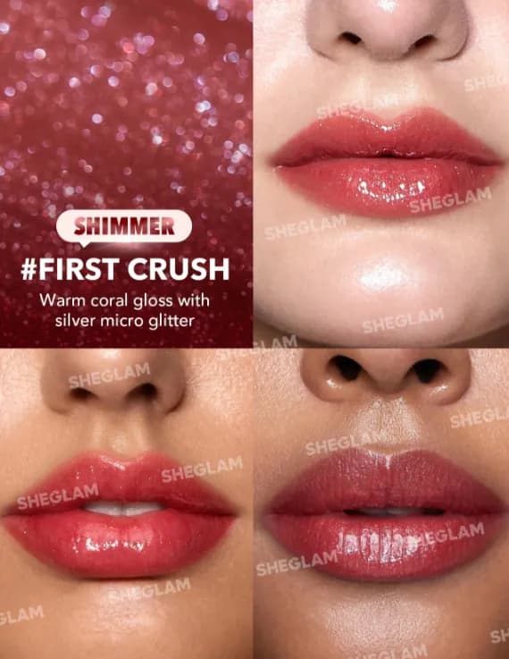 حجم‌دهنده لب شاین‌دار شیگلم SHEGLAM Pout-Perfect Shimmer