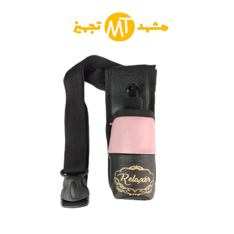 کیف کمری روغن صورتی