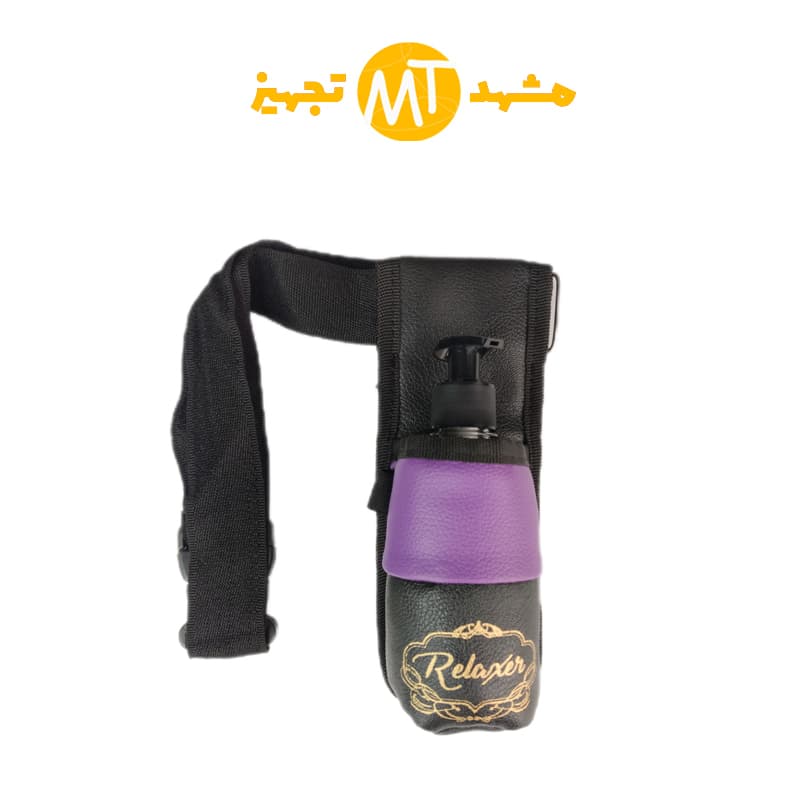 کیف کمری روغن بنفش