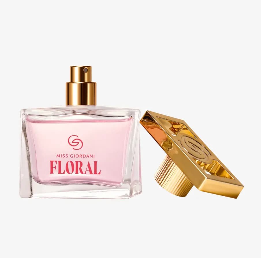 پرفیوم زنانه میس جوردانی فلورال جوردانی گلد اوریفلیم women’s perfume miss giordani floral Giordani Gold — تصویر ۶