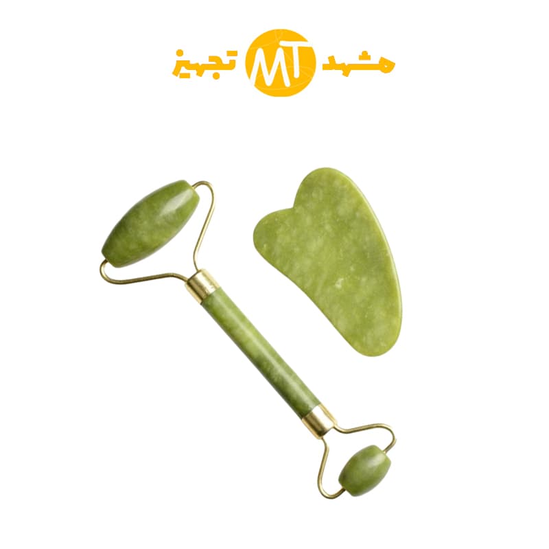 جید رولر همراه با سنگ گواشا