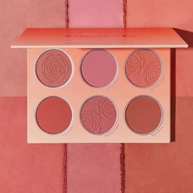 پالت فلورال فلوش بلش شیگلم SHEGLAM Floral Flush Blush Palette