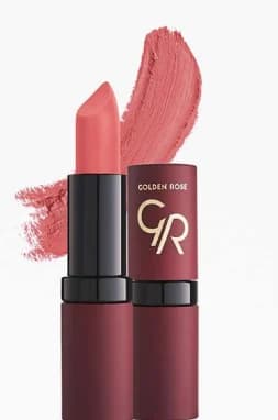 رژ لب ولوت مات گلدن رز Golden Rose Velvet Matte Lipstick