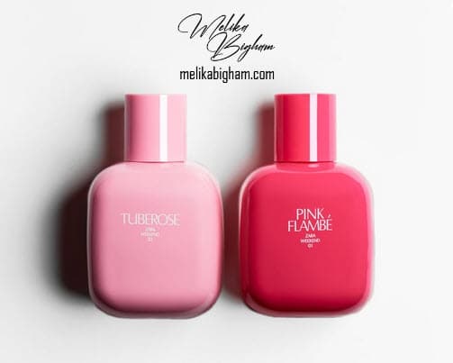 ادوپرفیوم زنانه تیوب رز و پینک فلامبه زارا ZARA TUBEROSE EDT + PINK FLAMBE EDT